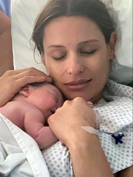 Pampita y su hija, Ana.