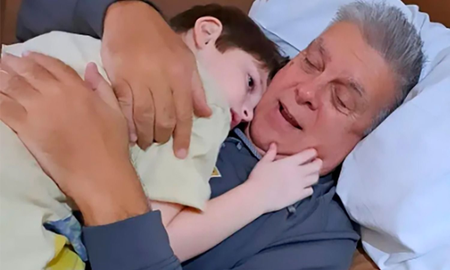 el tierno gesto de luis ventura tras la internacion de su hijo antonio el tierno gesto de luis ventura tras la internacion de su hijo antonio
