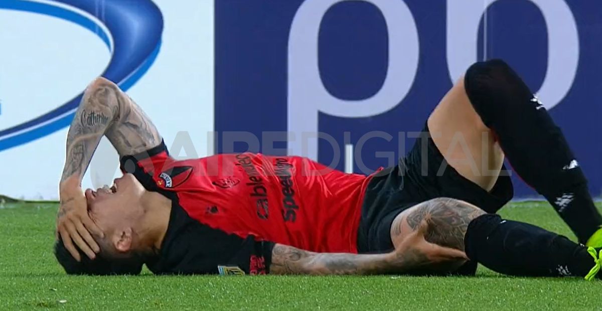 Hay preocupación en la dirigencia de Colón por Facundo Farias.