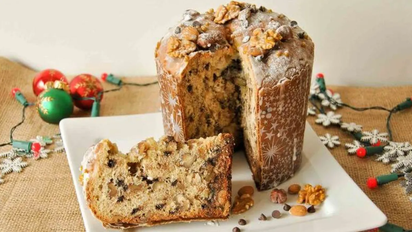 Pan dulce sin harina ni azúcar: la receta navideña saludable que es furor