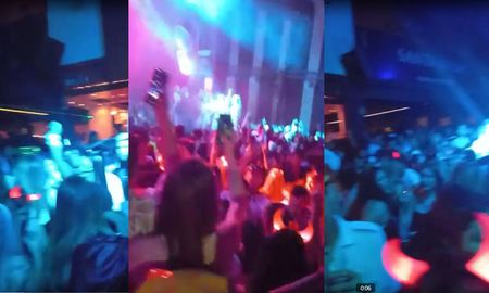 Las capturas de los videos del boliche de Esperanza a la noche del sábado y madrugada del domingo. Las capturas de los videos del boliche de Esperanza a la noche del sábado y madrugada del domingo.