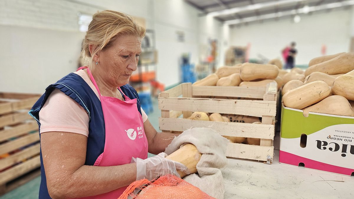 El Basfe tiene un acuerdo con el Mercado de Frutas y Hortalizas, desde donde se aporta gran cantidad de alimentos.