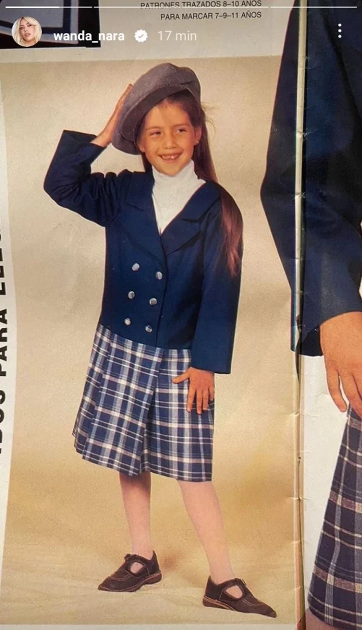 Las fotos de Wanda Nara de pequeña.