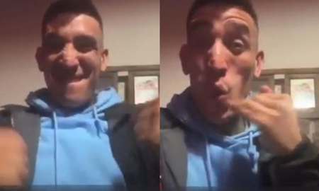 Ricardo Centurión fue polémico en las redes sociales tras el partido de Racing vs. Boca. Ricardo Centurión fue polémico en las redes sociales tras el partido de Racing vs. Boca.