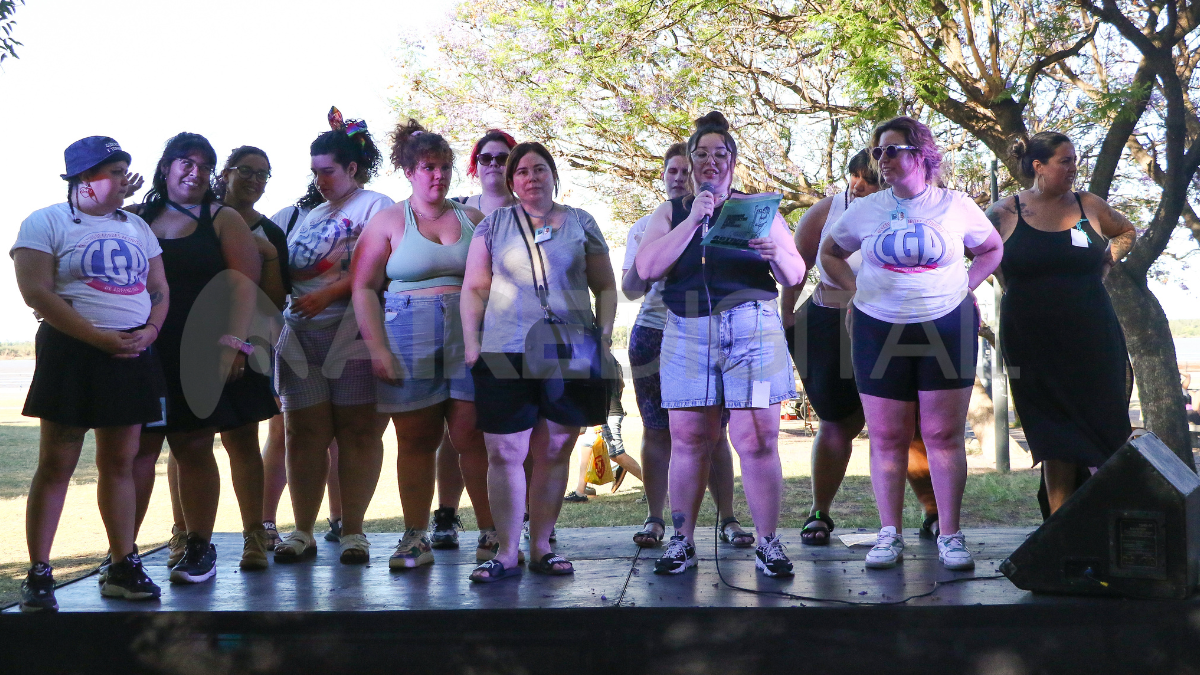 Reconocidas activistas de todo el país participaron del encuentro en Rosario.