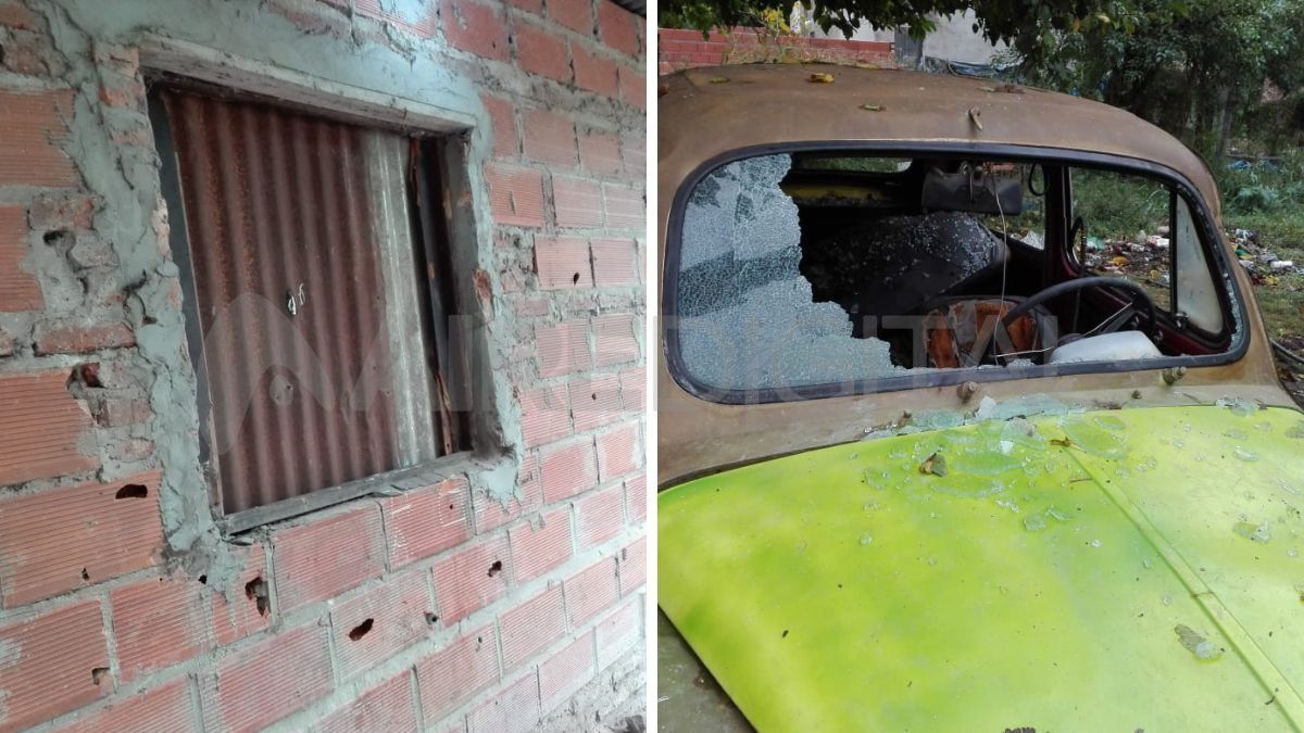Ciudad de Santa Fe: atacaron a balazos una casa en la Guardia