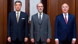 Los jueces de la Corte Suprema Horacio Rosatti, Carlos Rosenkrantz y Ricardo Lorenzetti rechazaron la presentación de los acusados locales en la Causa Libra.
