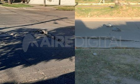 La policía cortó la calle en 9 de Julio entre Pedro Ferre y Pedro Centeno. La policía cortó la calle en 9 de Julio entre Pedro Ferre y Pedro Centeno.