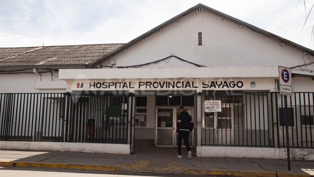 La víctima fue trasladada al Hospital Sayago, pero murió a los pocos minutos de ingresar.