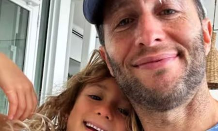 Tomás Yankelevich y su hija menor, Mila. Tomás Yankelevich y su hija menor, Mila.