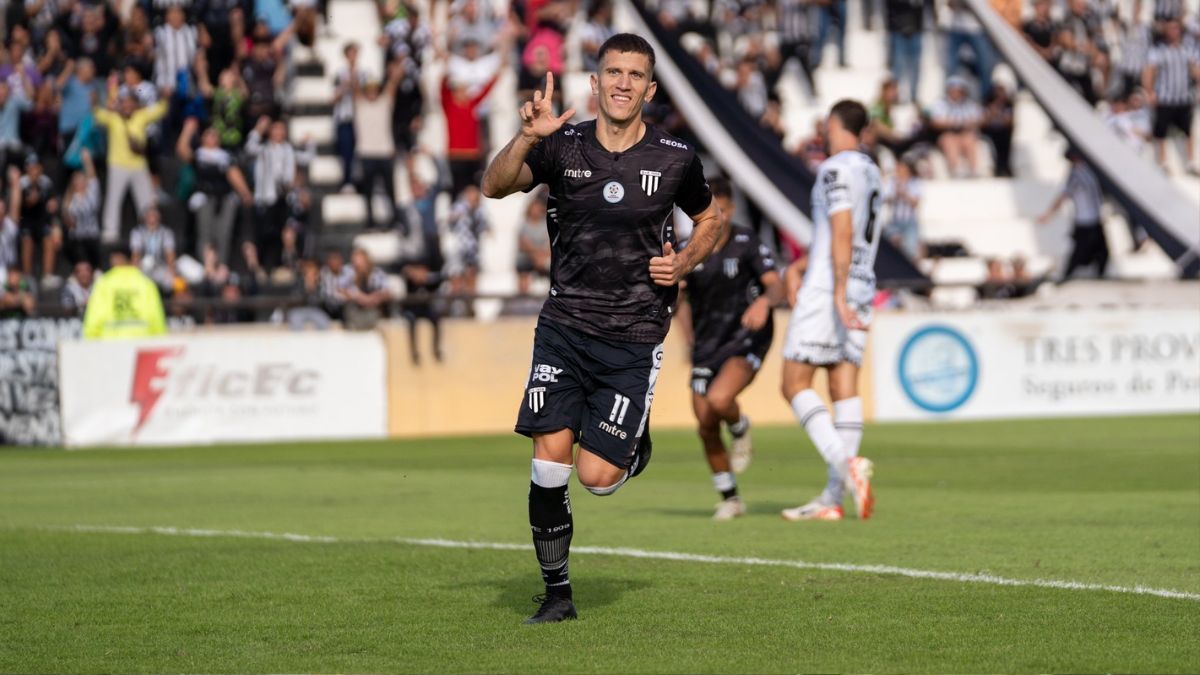 Con goles de Ferreyra y Lencioni gimnasia ganó