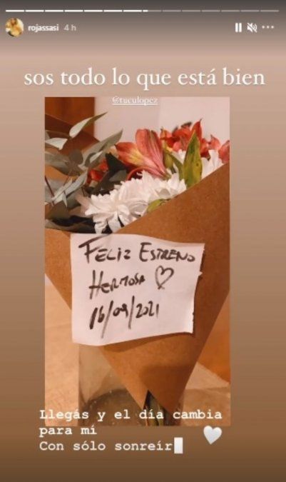 El Tucu López sorprendió a Sabrina Rojas con un gesto romántico.