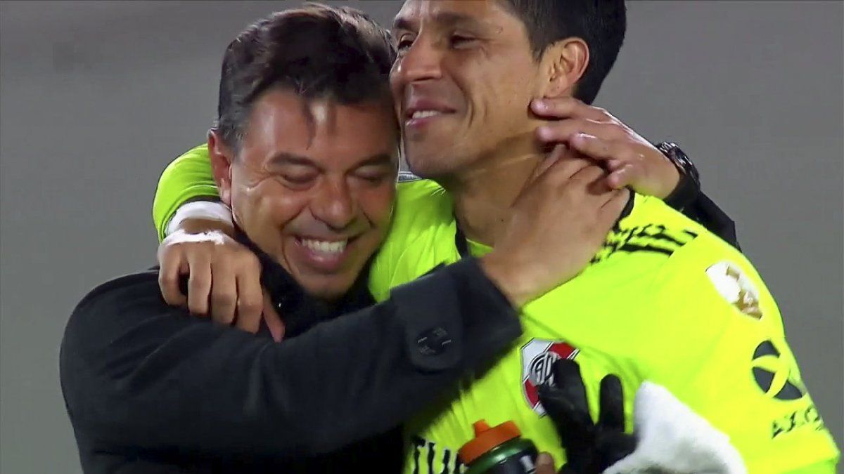 Marcelo Gallardo destacó la labor de su River en el triunfo ante Independiente Santa Fe por la Copa Libertadores.