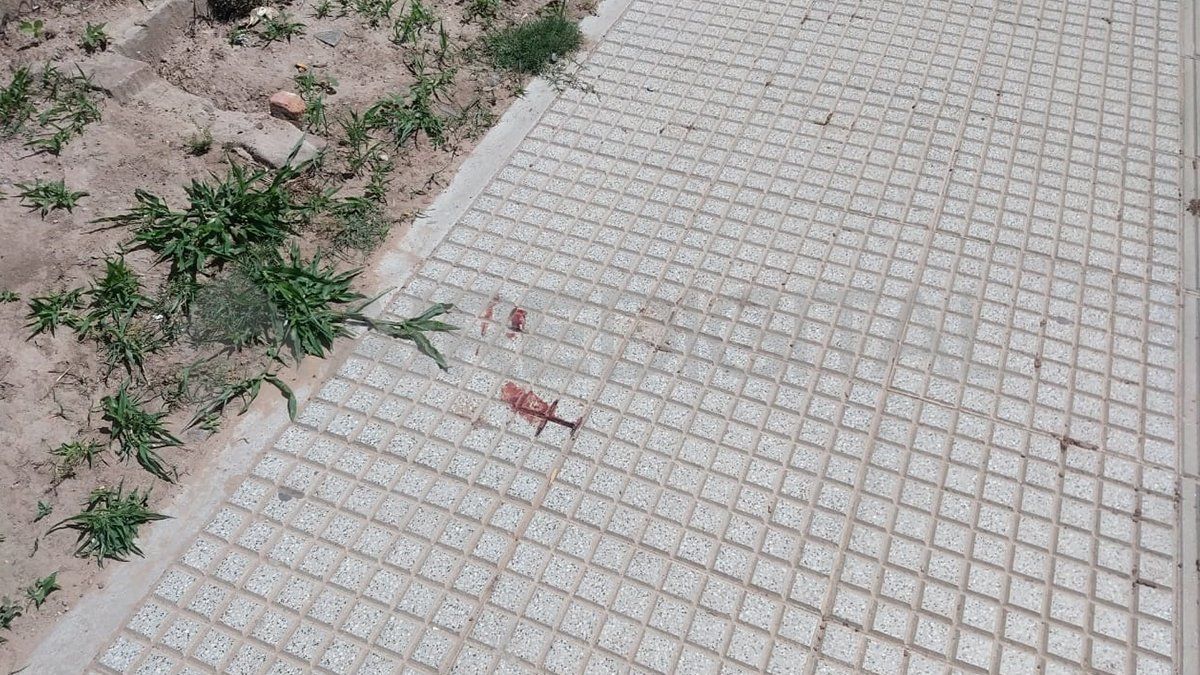 Rastros. Por el caso fueron hasta el lugar peritos de la Agencia de Investigación Criminal.