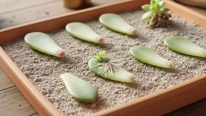 Cómo multiplicar una suculenta con hojas para llenarla de nuevas plantas