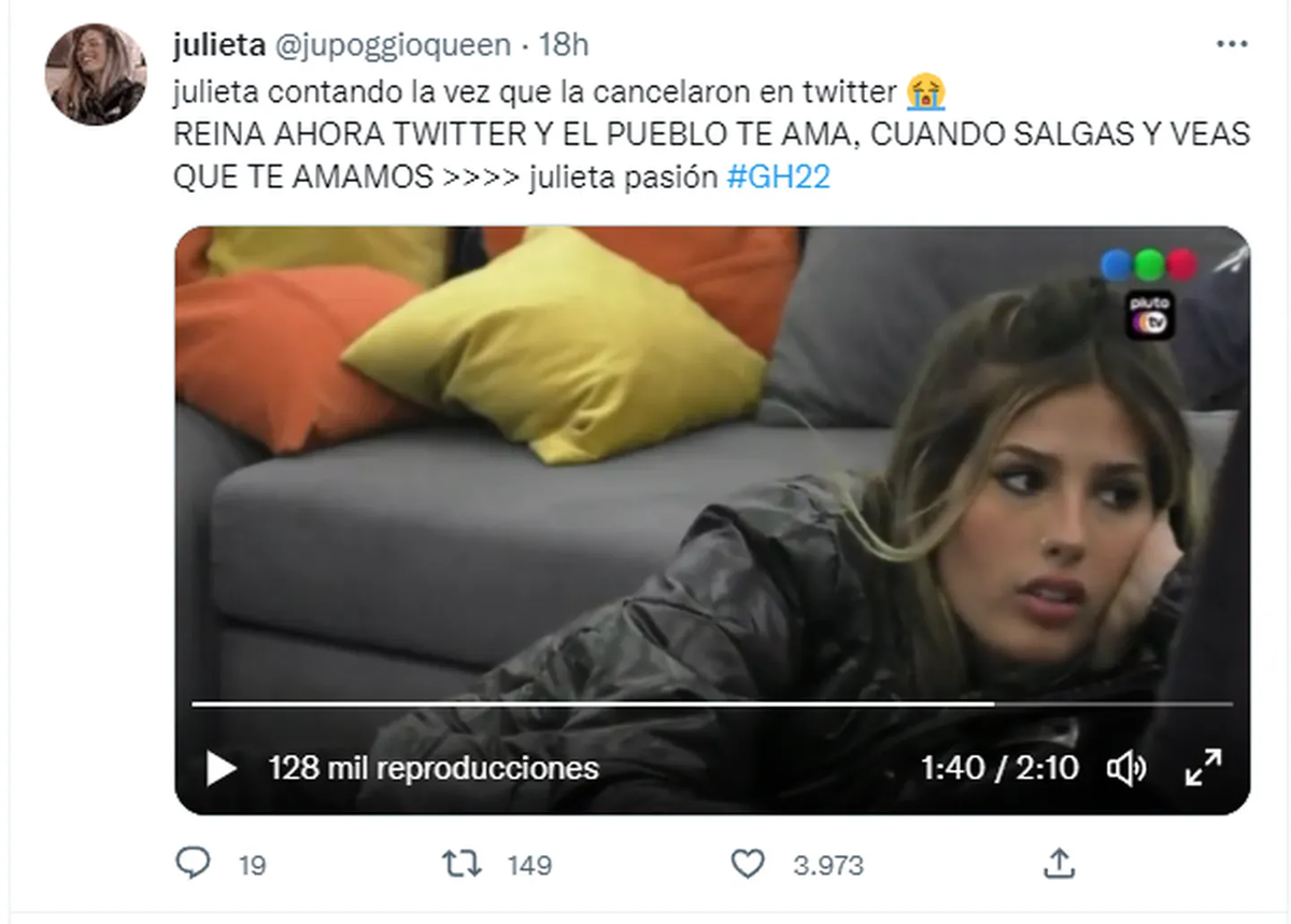 Un club de fans de Juli Poggio revivió la acusación contra su ídola y remarcó que ahora el