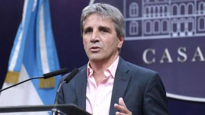 Luis Caputo defendió su gestión y aseguró que el Gobierno resolvió 