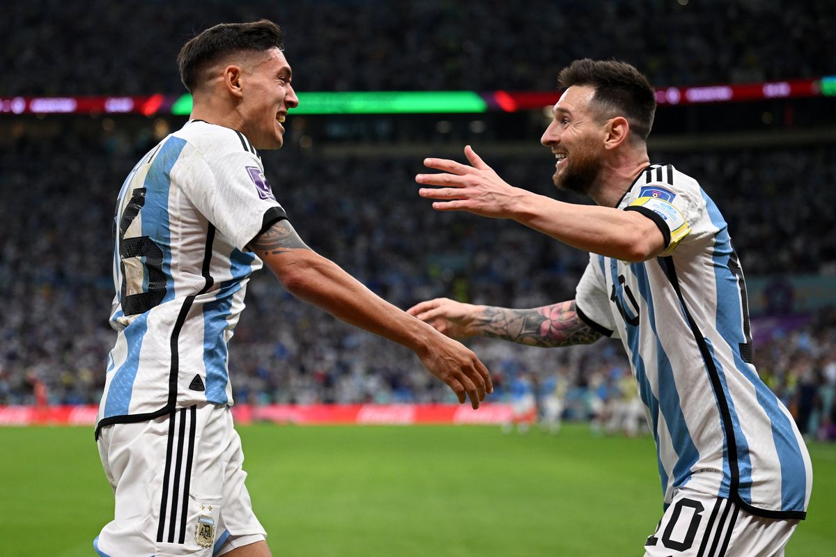 Lionel Messi, el capitán argentino, tuvo una noche brillante en Doha, en un partido que la Argentina mereció ganar en los 90 minutos.