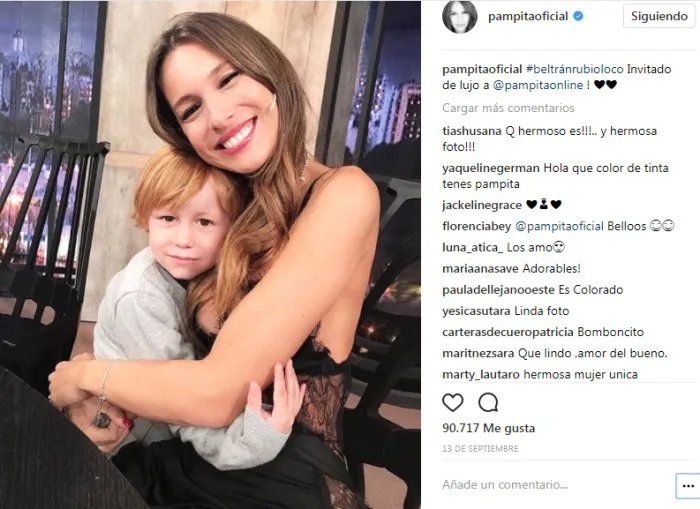 Pampita reveló el problema que sufre su hijo Benicio de 6 años, de la relación que tuvo con Benjamín Vicuña. 