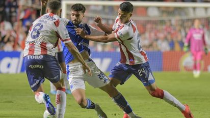 Unión ganó agónicamente ante Cruzeiro de la mano de Diego Armando Díaz