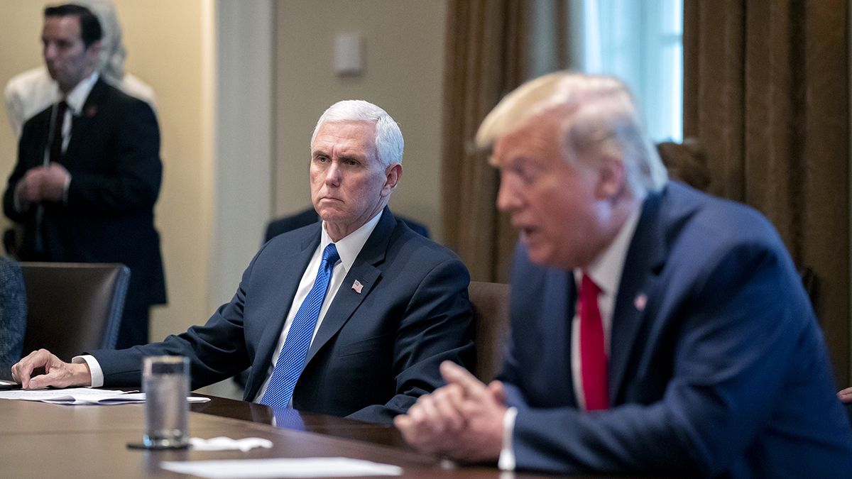 Trump y Pence se comprometieron a continuar trabajando por el país hasta el final de su mandato.