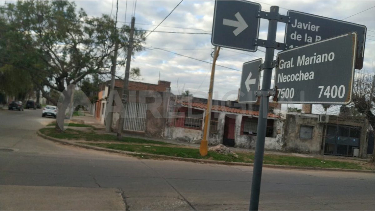 El robo ocurrió en Necochea al 7500. El robo ocurrió en Necochea al 7500.