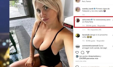 Wanda Nara se mostró feliz en su primera clase de natación pero le criticaron el atuendo Wanda Nara se mostró feliz en su primera clase de natación pero le criticaron el atuendo