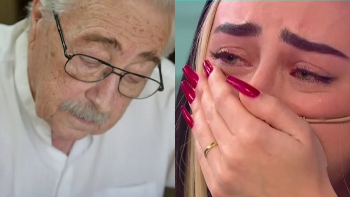 Nicki Nicole rompió en llanto al ver a su abuelo dedicándole una carta