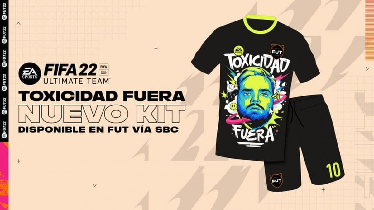 Ibai Llanos llegó al FIFA 22 en una camiseta.