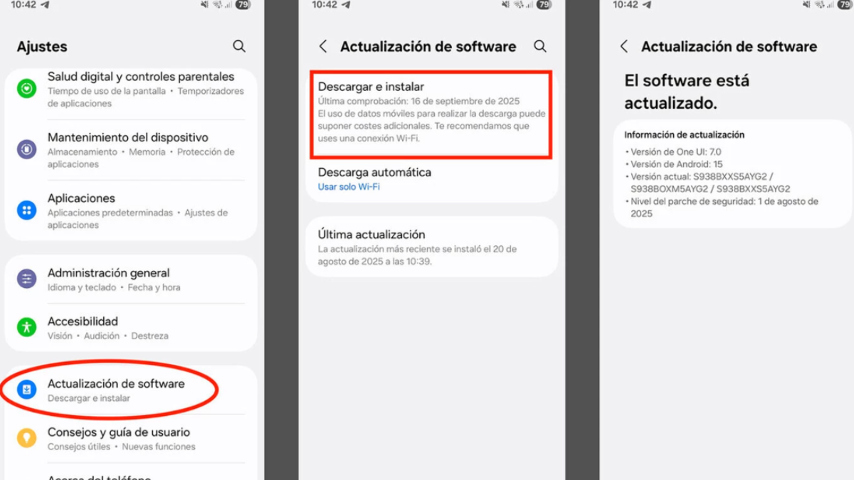 El Galaxy Z Fold6 es uno de los dispositivos plegables elegidos por Samsung para recibir la actualización de software esta semana. El Galaxy Z Fold6 es uno de los dispositivos plegables elegidos por Samsung para recibir la actualización de software esta semana.