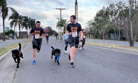 La maratón se hizo este domingo por la mañana en la Costanera Este. La maratón se hizo este domingo por la mañana en la Costanera Este.