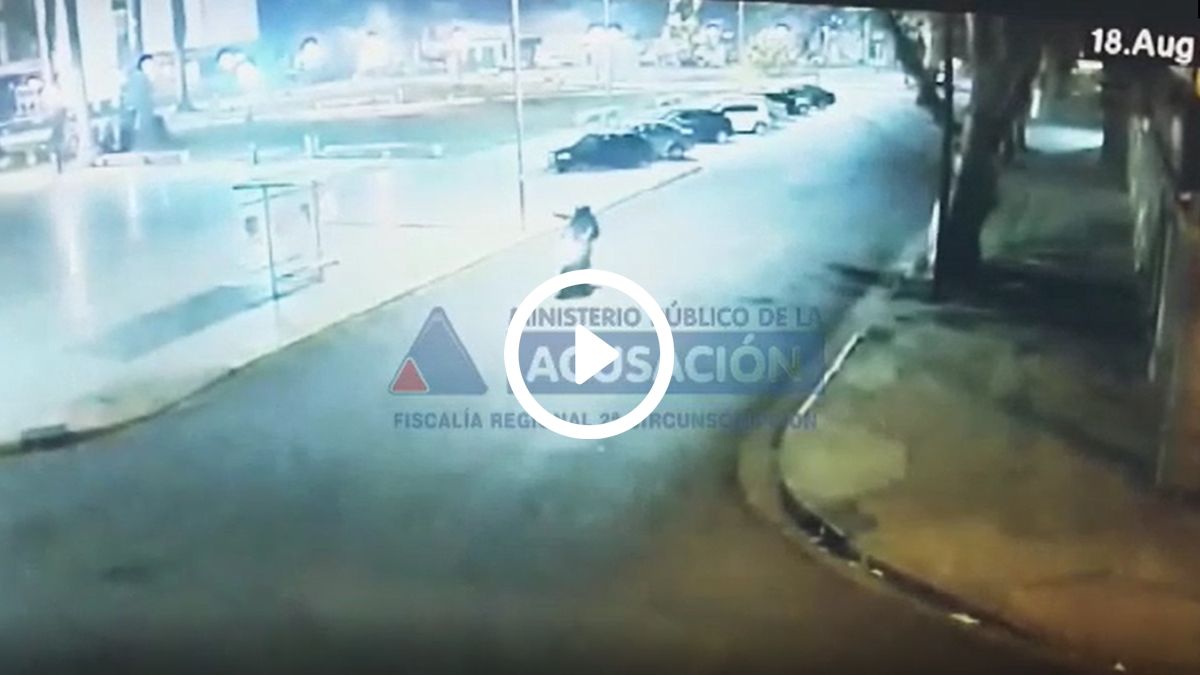 El video fiue difundido desde el Ministerio Público de la Acusación de Rosario.