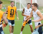 Scaloni no reveló el once que jugará ante Inglaterra.
