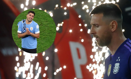 Lionel Messi marcó dos goles ante Perú y superó la marca de Luis Suárez. Lionel Messi marcó dos goles ante Perú y superó la marca de Luis Suárez.