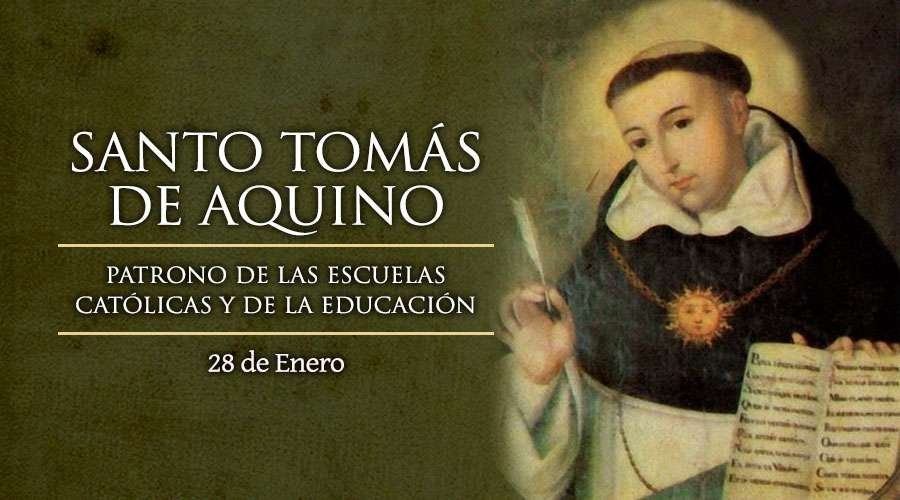 28 de enero: Santo Tomás de Aquino