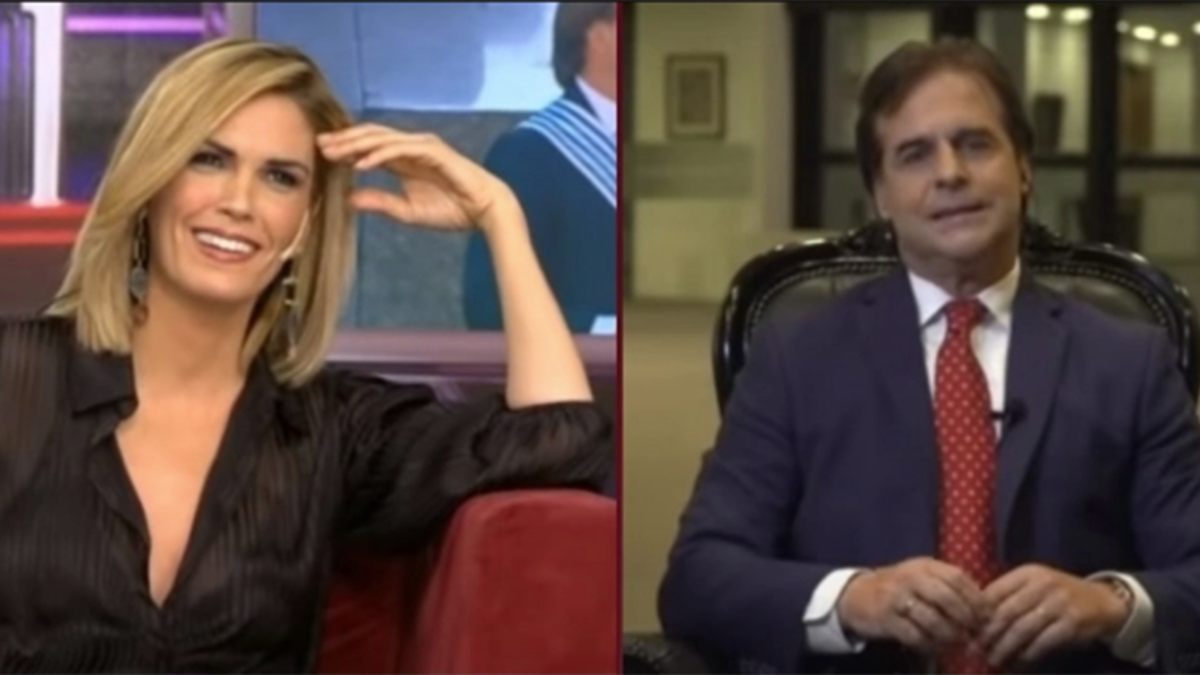 Viviana Canosa habló incómoda del rumor de romance con el presidente de Uruguay