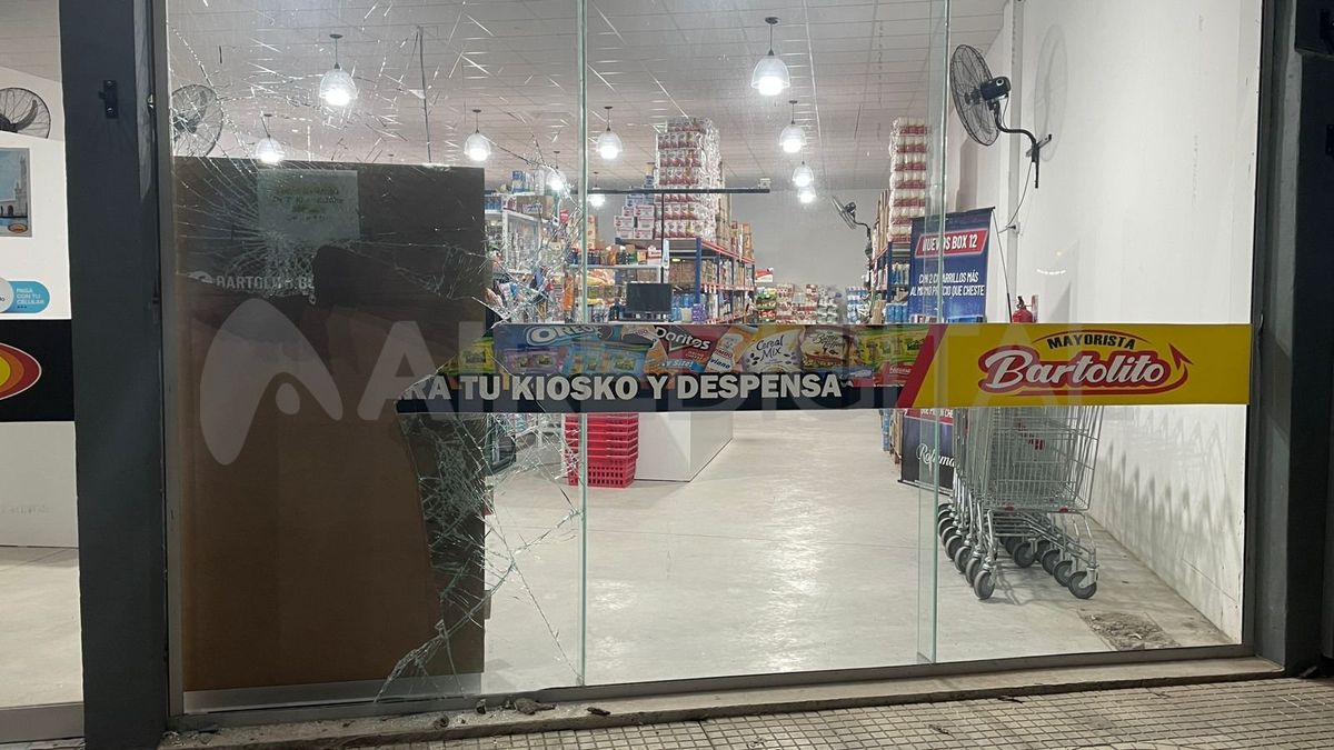 Los ladrones se llevaron lo que pudieron ya que se activó la alarma. Los ladrones se llevaron lo que pudieron ya que se activó la alarma.