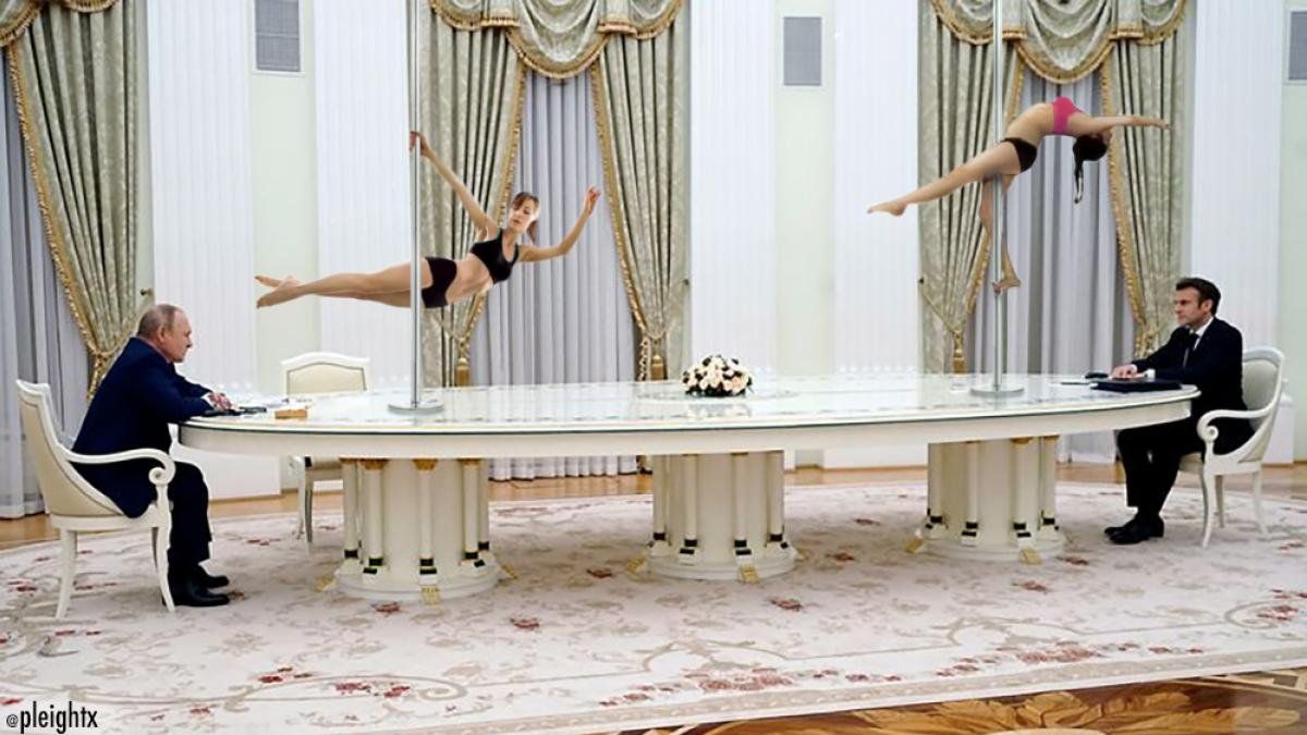 Las redes sociales parodiaron el encuentro entre los mandatarios europeos.&nbsp;