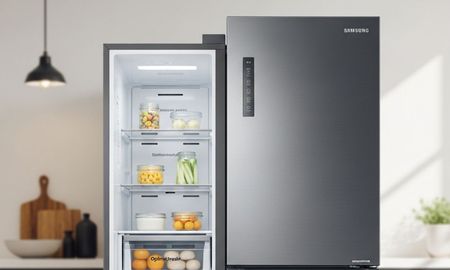 Imagen ilustrativa de la heladera Samsung. Imagen ilustrativa de la heladera Samsung.