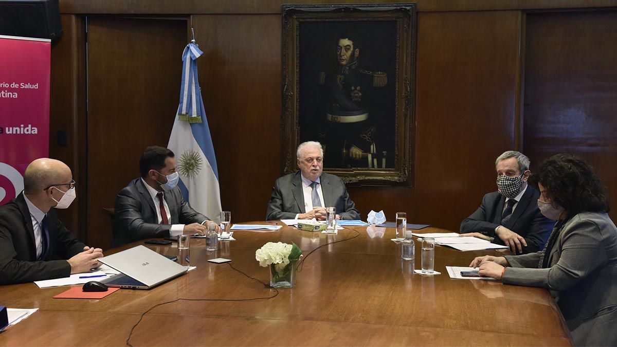 El ministro de Salud de la Nación