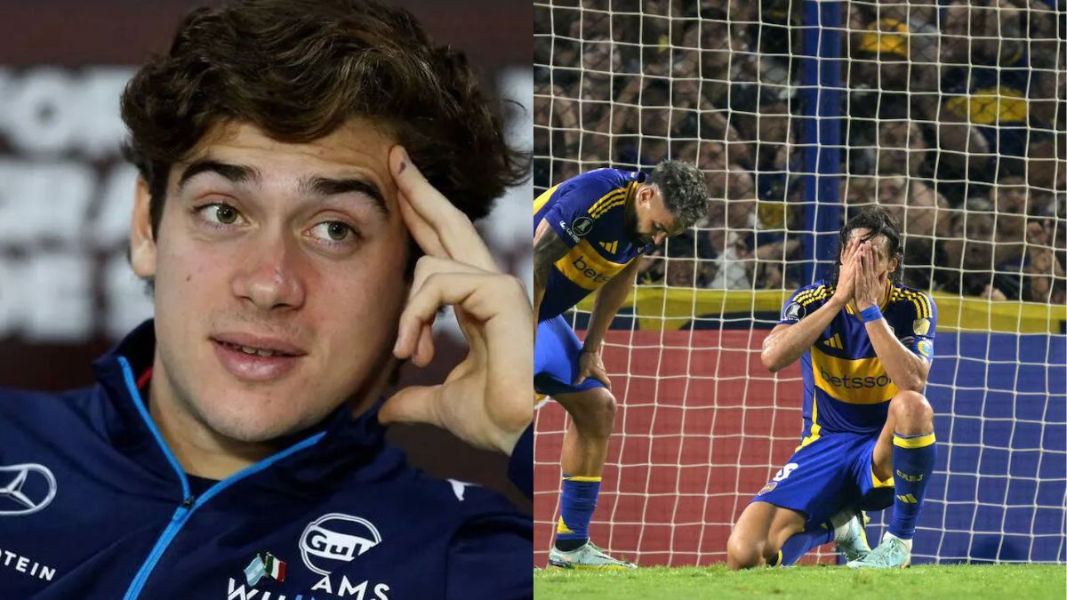 Franco Colapinto apuntó contra la definición de Cavani: Hasta yo la metía posteó.
