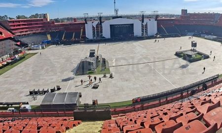 La Renga en Santa Fe: así quedó el campo de juego de Colón para recibir un show que quedará en la historia