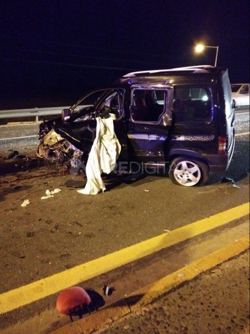 Impresionante accidente en Autovía 19