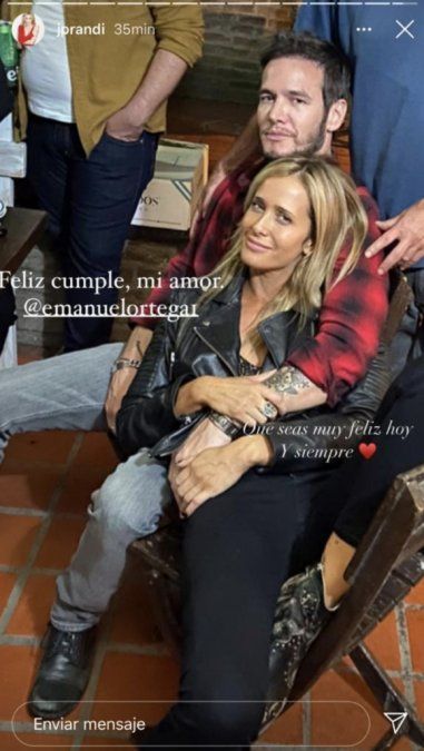 Julieta Prandi y Emanuel Ortega: la primera foto del romance.