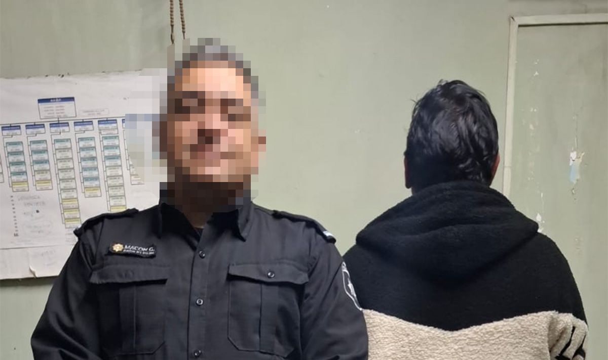 El sospechoso fue detenido por la Policía y quedó a disposición de la Justicia.