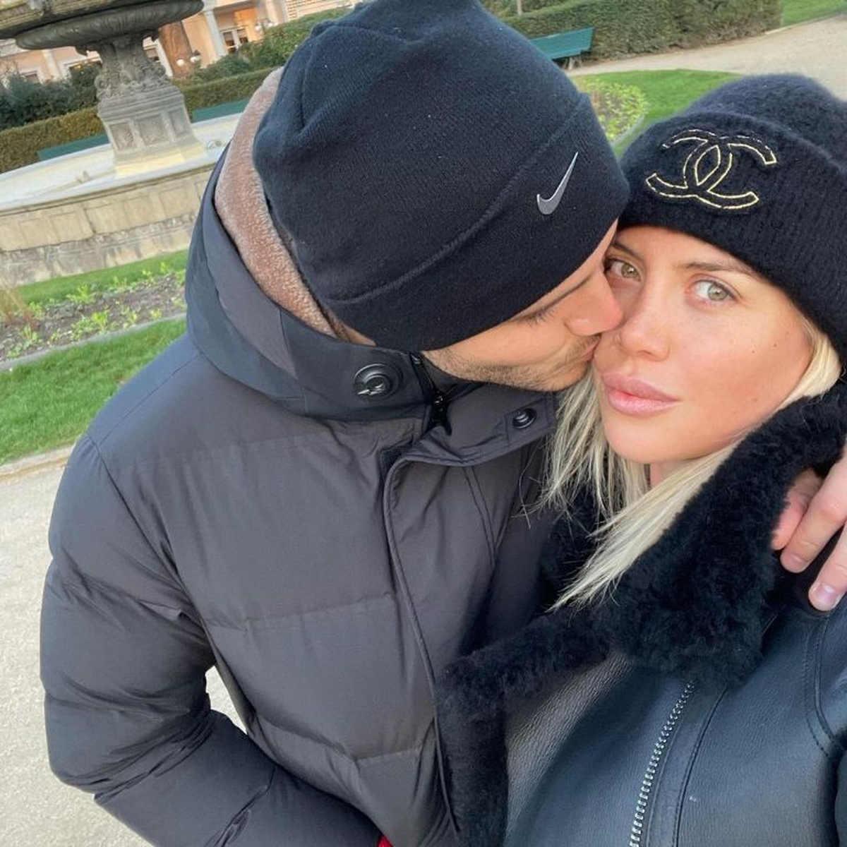 Wanda Nara y Mauro Icardi.