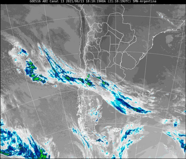 Imágenes satelitales.