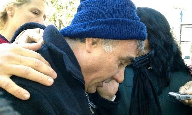 Con aplausos, el cura Monzón quedó en libertad