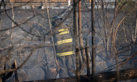 Los incendios de pastizales continúan en la provincia de Santa Fe. Los incendios de pastizales continúan en la provincia de Santa Fe.