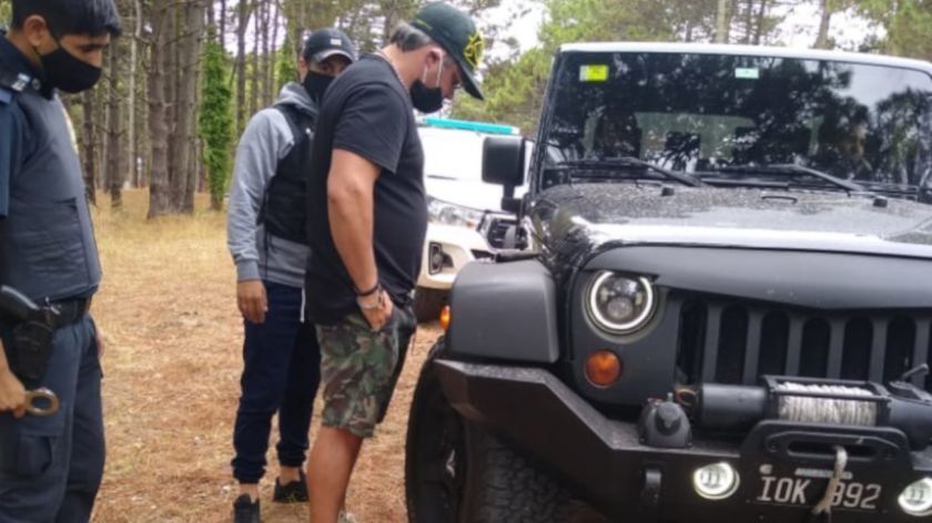 El empresario Claudio Tinari, acusado por abuso. FOTO: MINISTERIO DE SEGURIDAD DE BUENOS AIRES